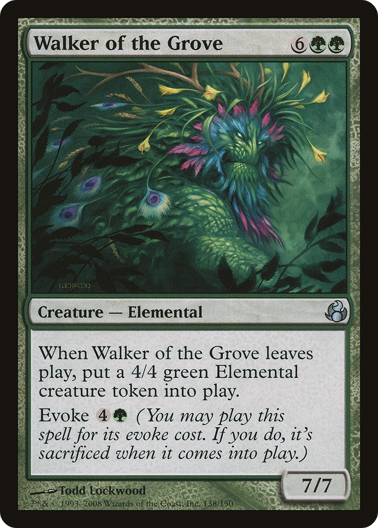Image of Walker of the Grove (MOR-138) - Morningtide Foil