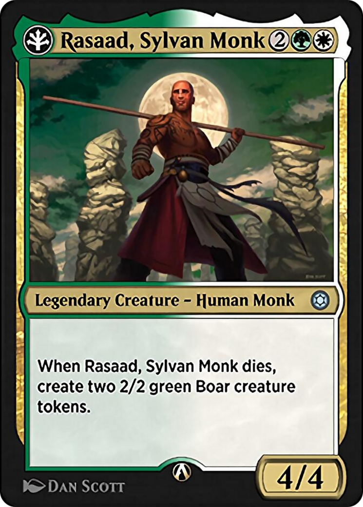 Image of Rasaad, Sylvan Monk (HBG-04G) - Alchemy Horizons: Baldur's Gate