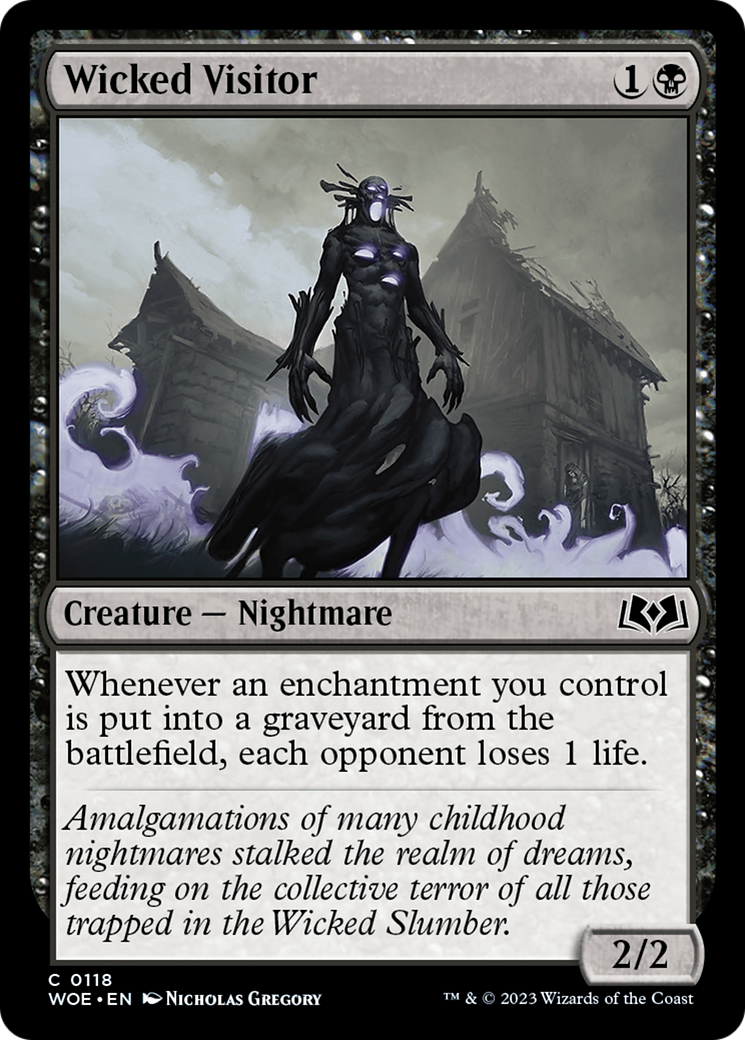 Image of Wicked Visitor (WOE-118) - Wilds of Eldraine