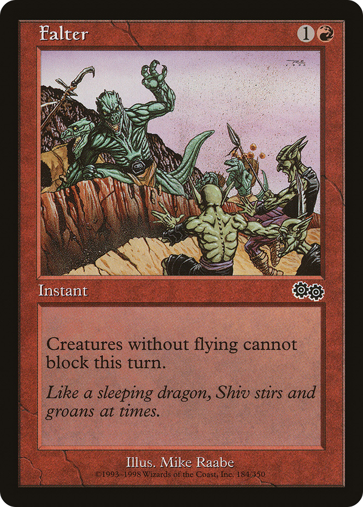 Image of Falter (USG-184) - Urza's Saga