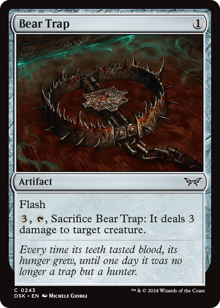 Image of Bear Trap (DSK-243) - Duskmourn: House of Horror