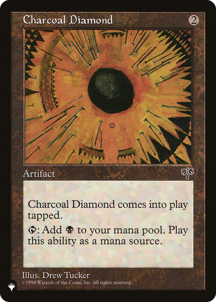 Image of Charcoal Diamond (LIST-MIR-296) - The List