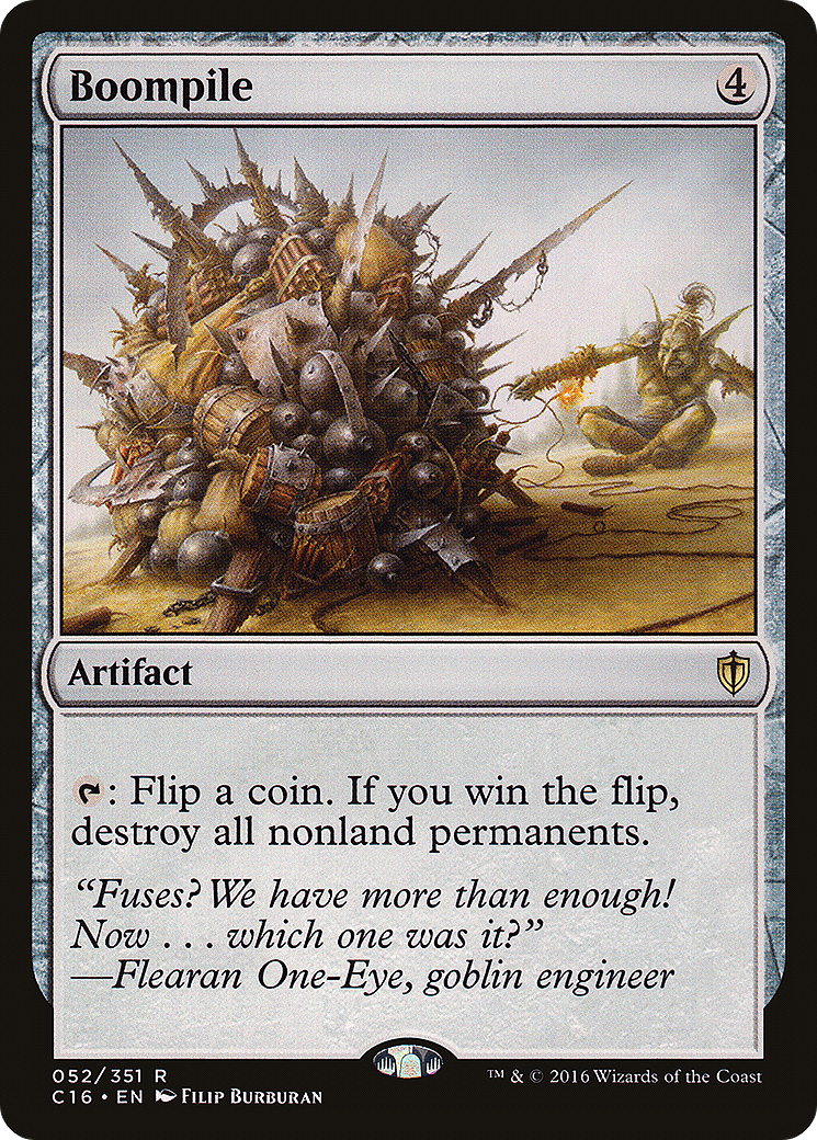 Image of Boompile (C16-052) - Commander 2016