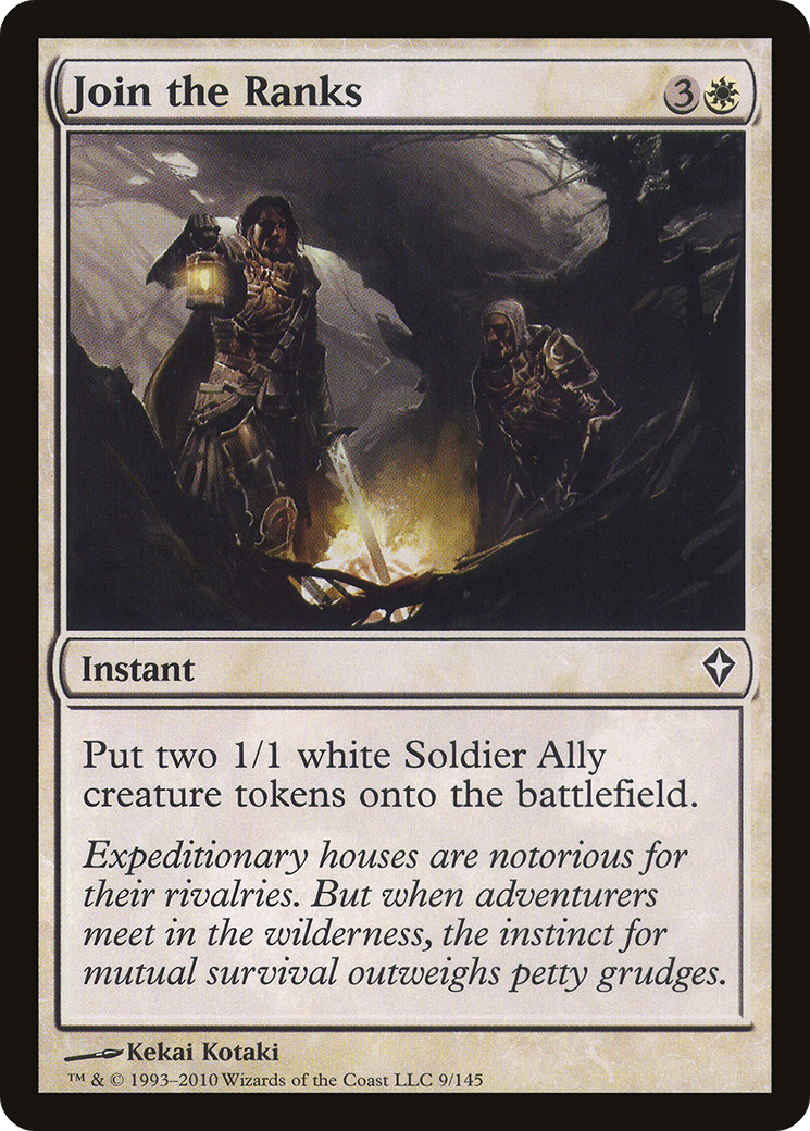 Image of Join the Ranks (WWK-009) - Worldwake Foil