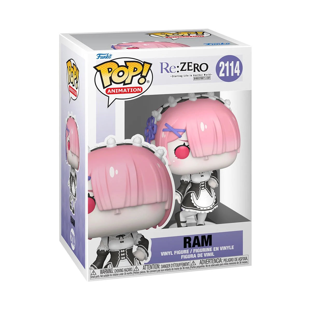 Image of RE: Zero - Starting Life in Another World Ram Funko Pop! Vinyl Figure #2114 Funko Re:Zero - Starting Life in Another World F