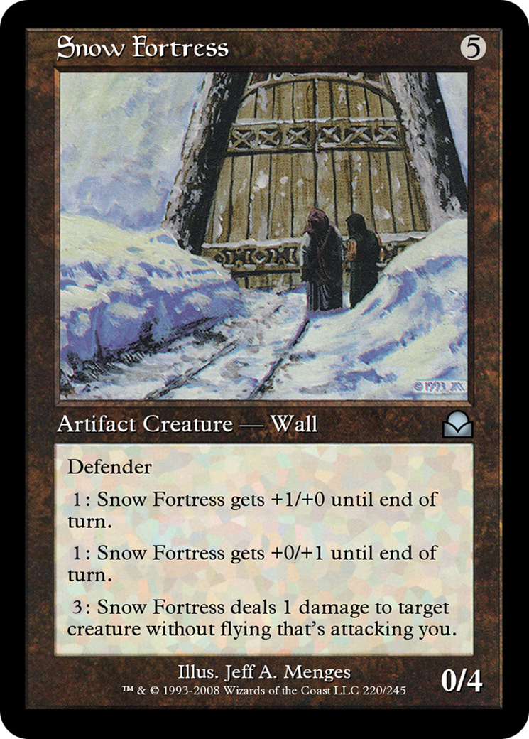 Image of Snow Fortress (ME2-220) - Masters Edition II Foil