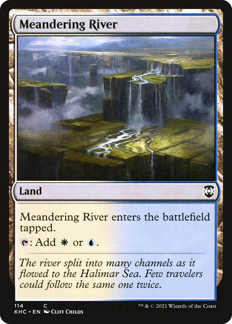 Image of Meandering River (KHC-114) - Kaldheim Commander