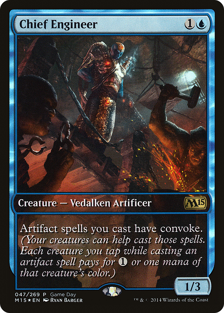 Image of Chief Engineer (GAME-) - Magic 2015 Promos Foil