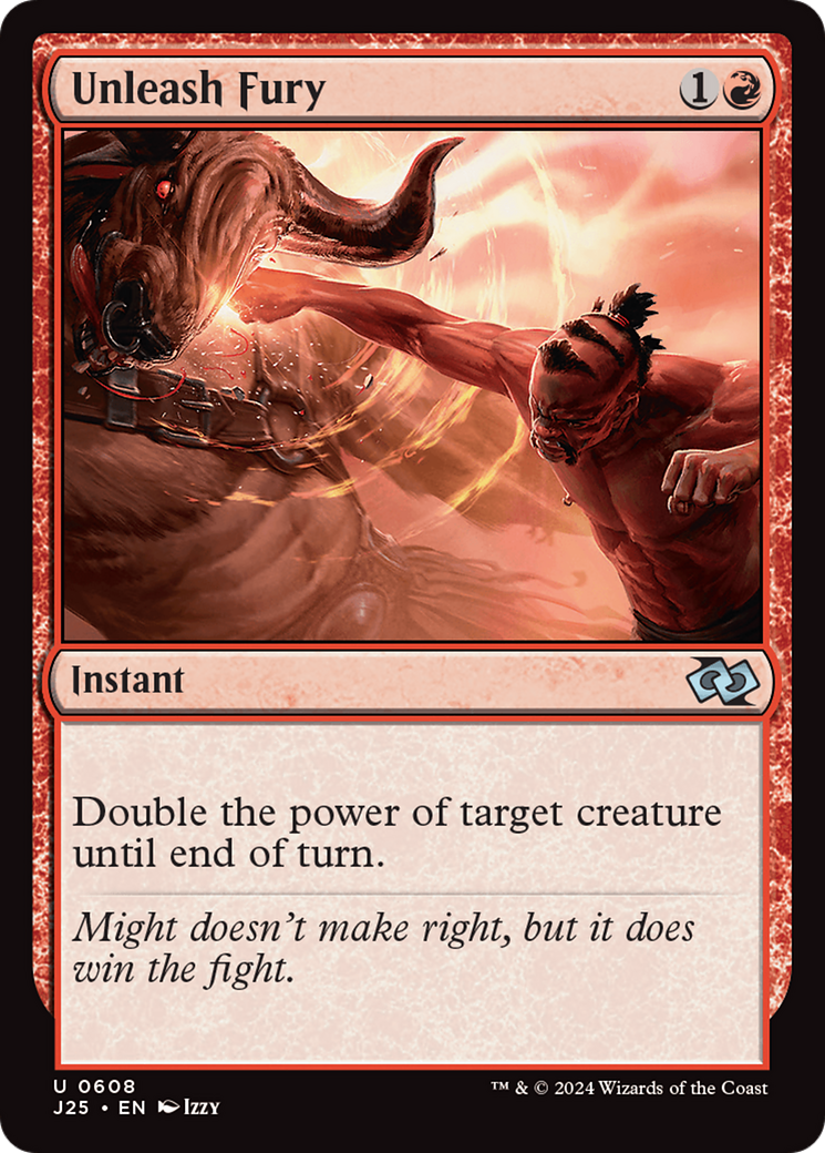 Image of Unleash Fury (J25-608) - Foundations Jumpstart