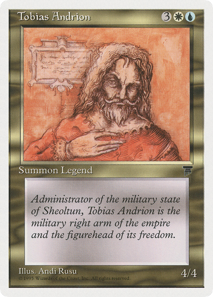 Image of Tobias Andrion (CHR-) - Chronicles