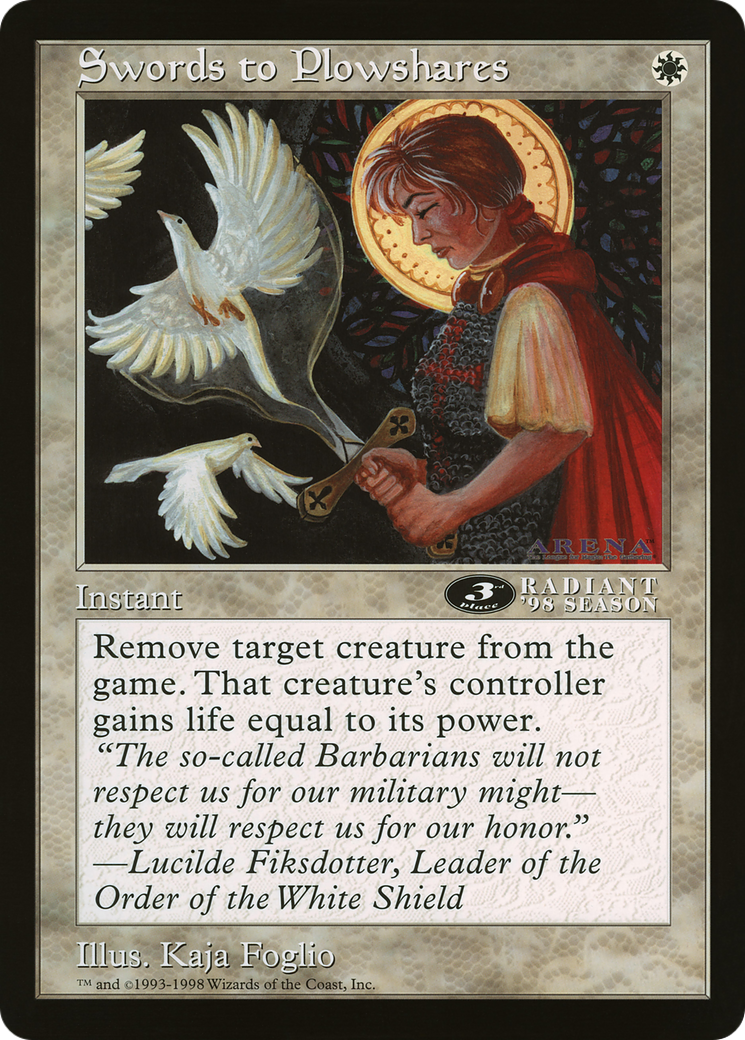 Image of Swords to Plowshares (OLEP-044) - Oversized League Prizes