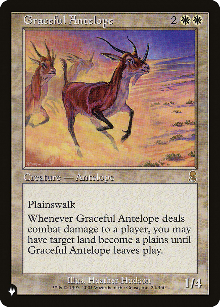 Image of Graceful Antelope (LIST-ODY-24) - The List