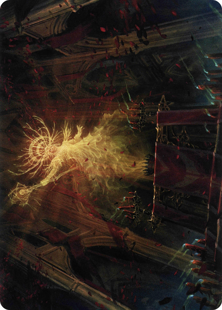 Image of Katilda, Dawnhart Martyr // Katilda, Dawnhart Martyr (AVOW-014) - Crimson Vow Art Series (Borderless)