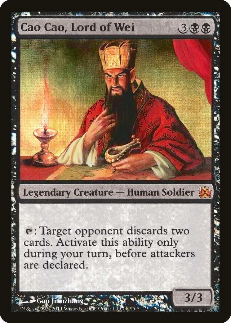 Image of Cao Cao, Lord of Wei (V11-) - From the Vault: Legends Foil