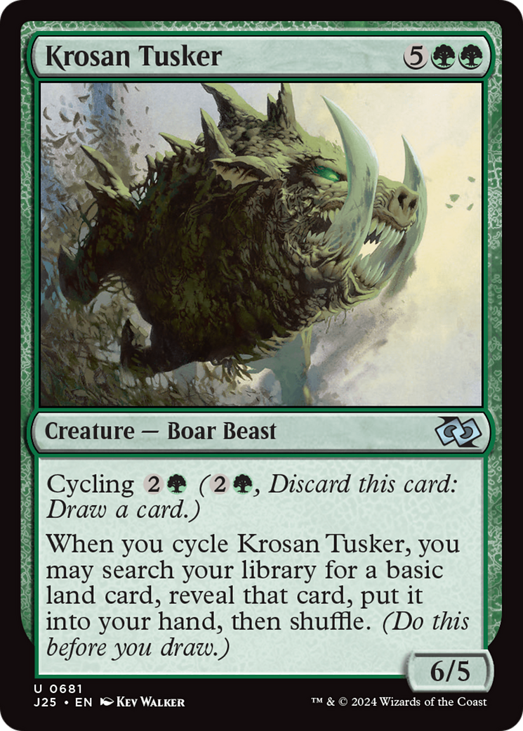 Image of Krosan Tusker (J25-681) - Foundations Jumpstart