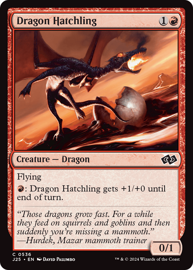 Image of Dragon Hatchling (J25-536) - Foundations Jumpstart