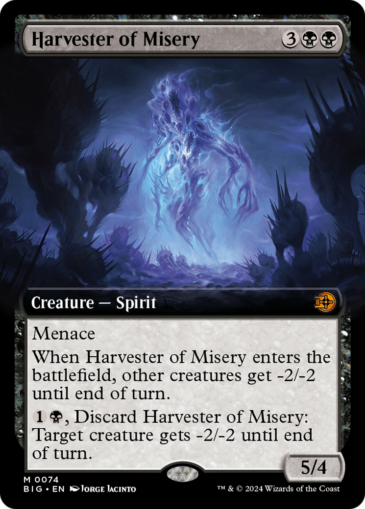 Image of Harvester of Misery (Extended Art) (BIG-074) - The Big Score: (Extended Art)