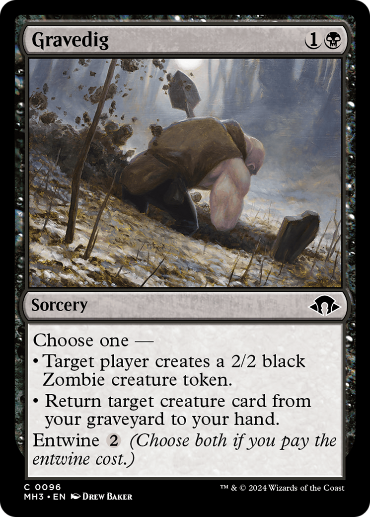 Image of Gravedig (MH3-096) - Modern Horizons 3 Foil