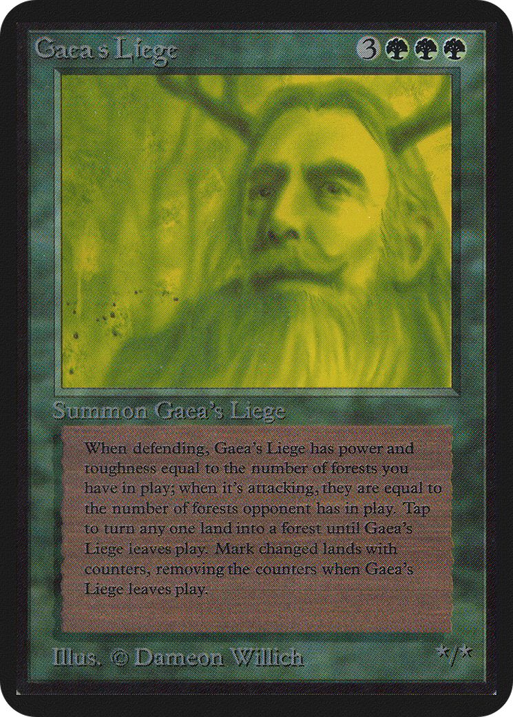 Image of Gaea's Liege (LEA-) - Limited Edition Alpha