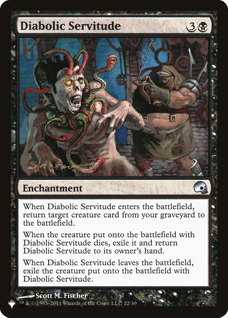 Image of Diabolic Servitude (LIST-PD3-22) - The List