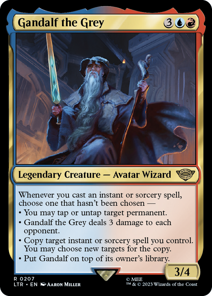 Image of Gandalf the Grey (LTR-207) - The Lord of the Rings: Tales of Middle-earth