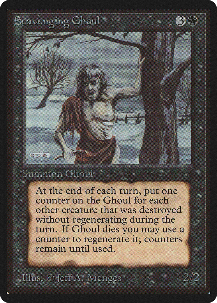 Image of Scavenging Ghoul (LEB-) - Limited Edition Beta