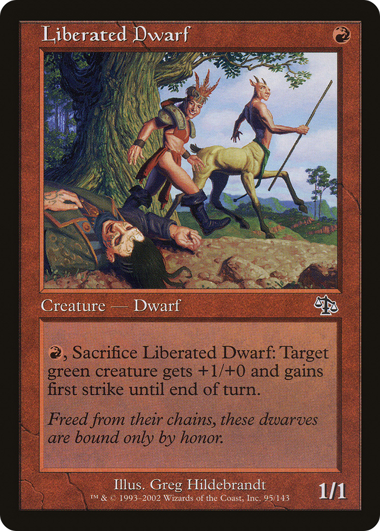 Image of Liberated Dwarf (JUD-095) - Judgment