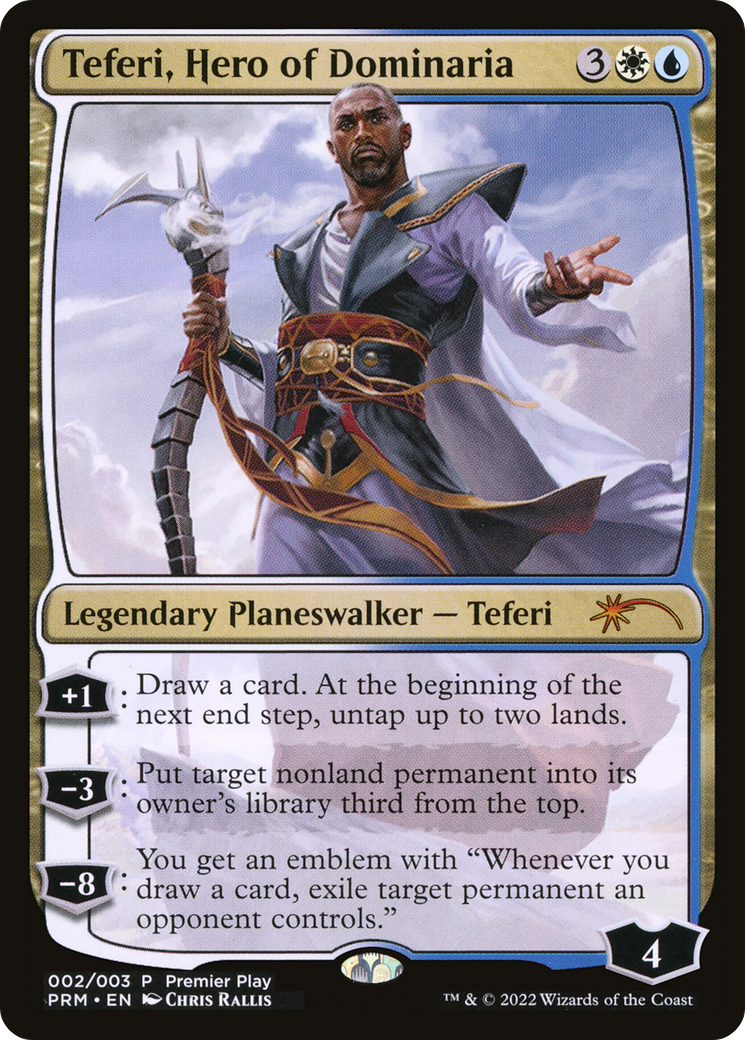 Image of Teferi, Hero of Dominaria (PTP-002) - Pro Tour Promos
