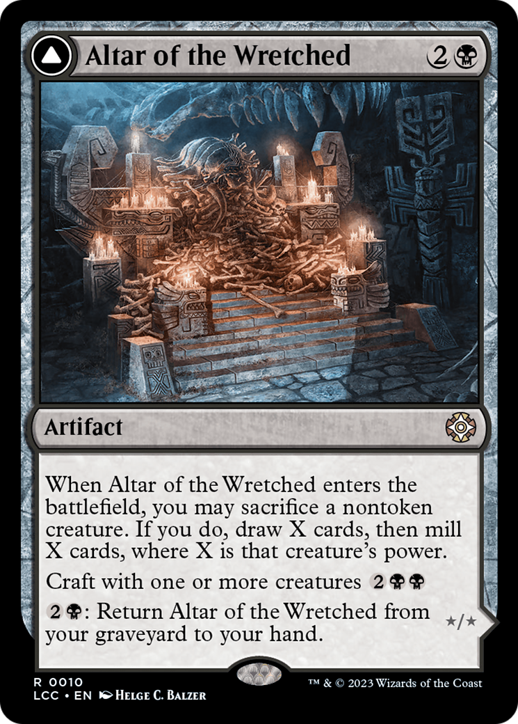 Image of Altar of the Wretched (LCC-010) - The Lost Caverns of Ixalan Commander Foil