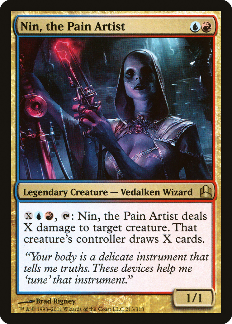 Image of Nin, the Pain Artist (CMD-213) - Commander 2011