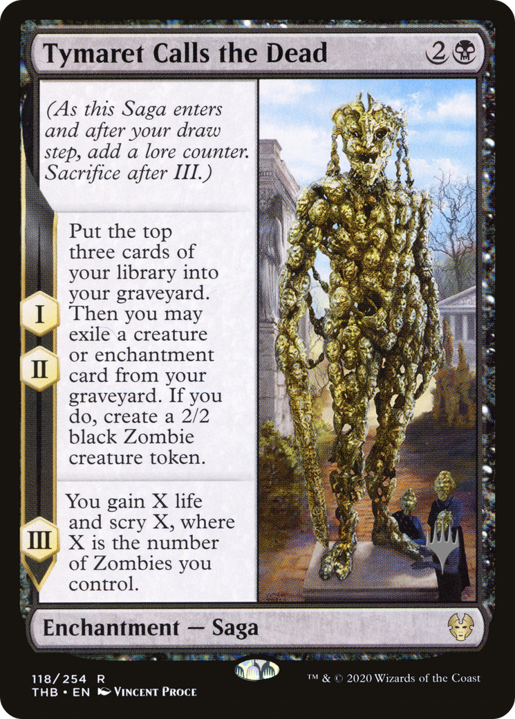 Image of Tymaret Calls the Dead (PPTHB-118) - Theros Beyond Death Promos
