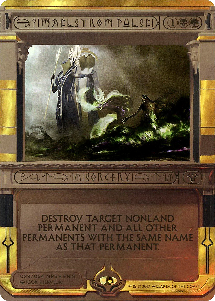 Image of Maelstrom Pulse (MPS2-029) - Amonkhet Invocations (Borderless) Foil
