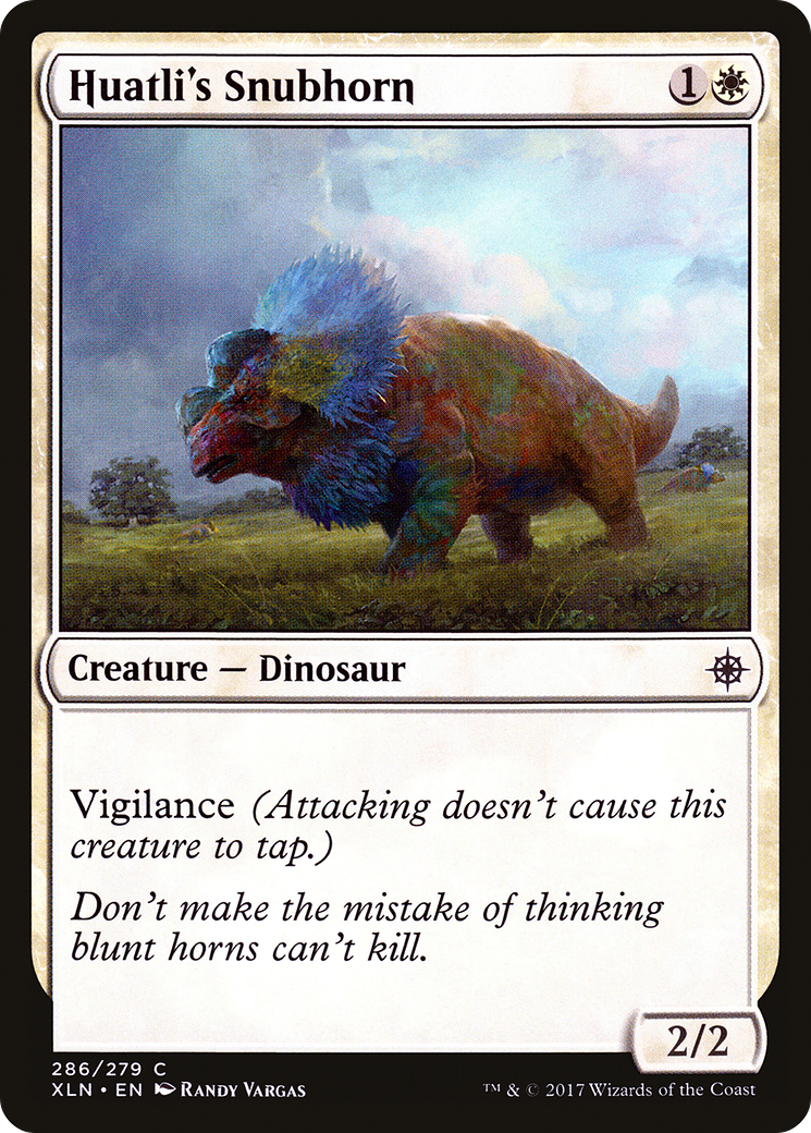 Image of Huatli's Snubhorn (XLN-286) - Ixalan