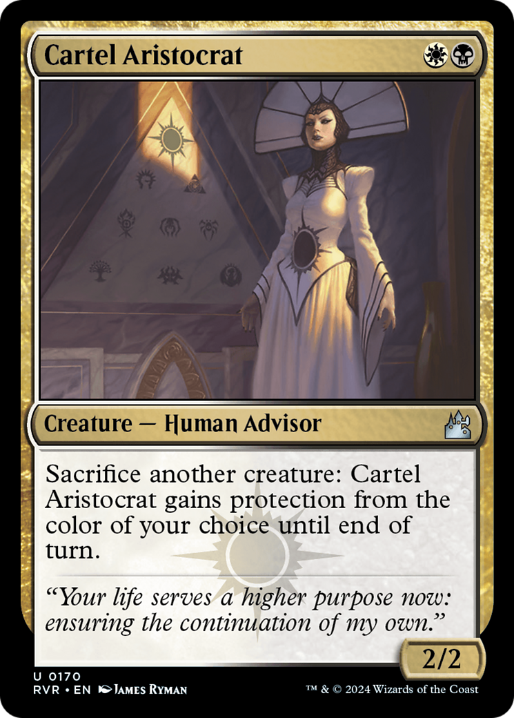 Image of Cartel Aristocrat (RVR-170) - Ravnica Remastered Foil