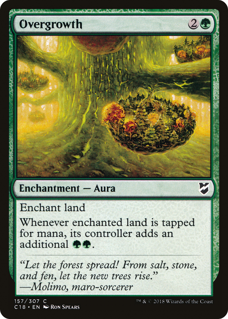 Image of Overgrowth (C18-157) - Commander 2018
