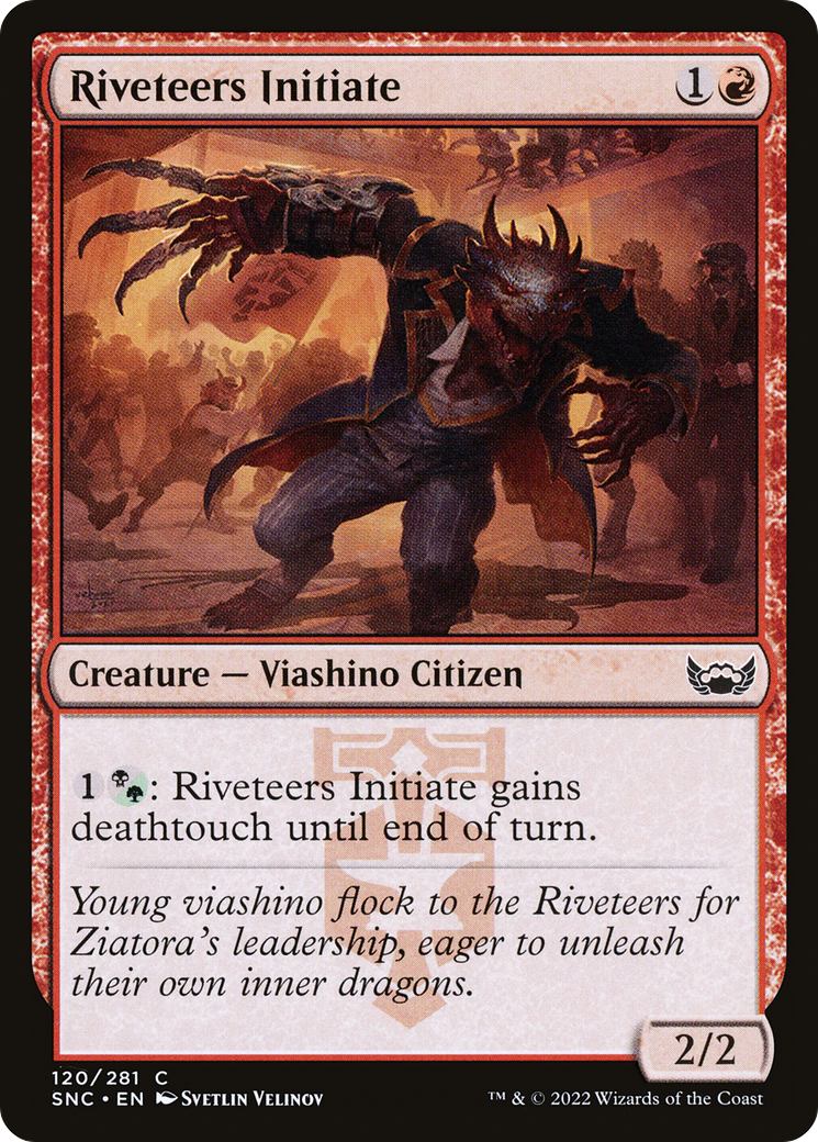 Image of Riveteers Initiate (SNC-120) - Streets of New Capenna