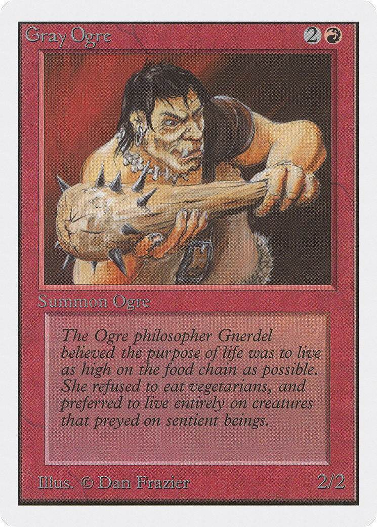 Image of Gray Ogre (2ED-) - Unlimited Edition
