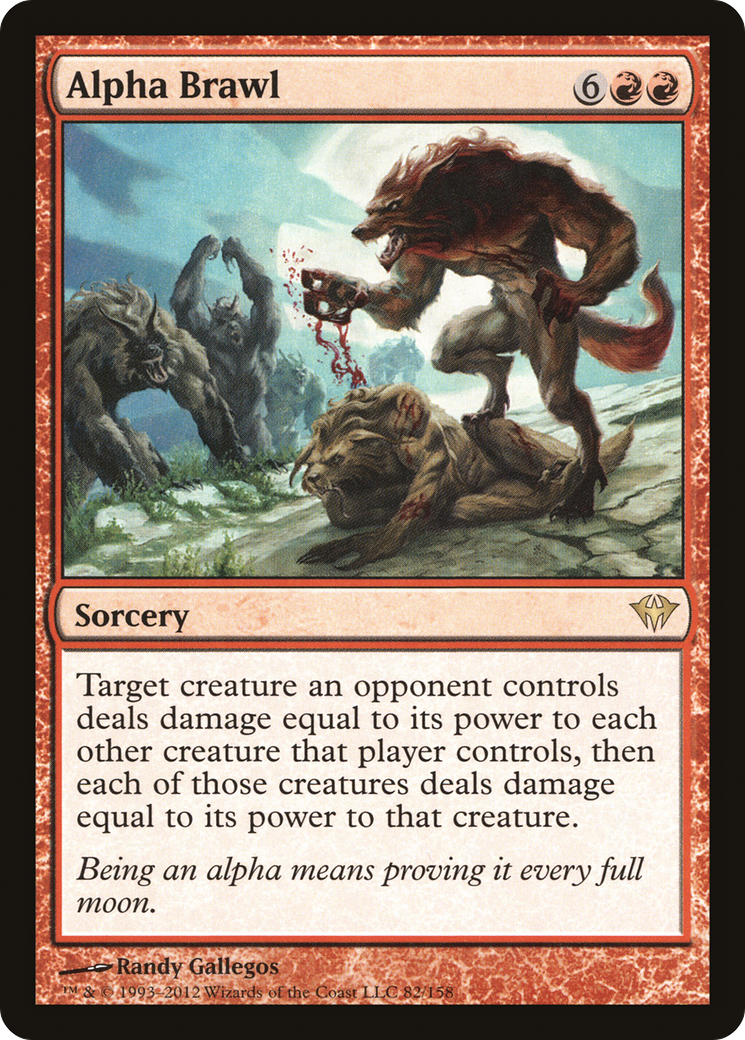 Image of Alpha Brawl (DKA-082) - Dark Ascension