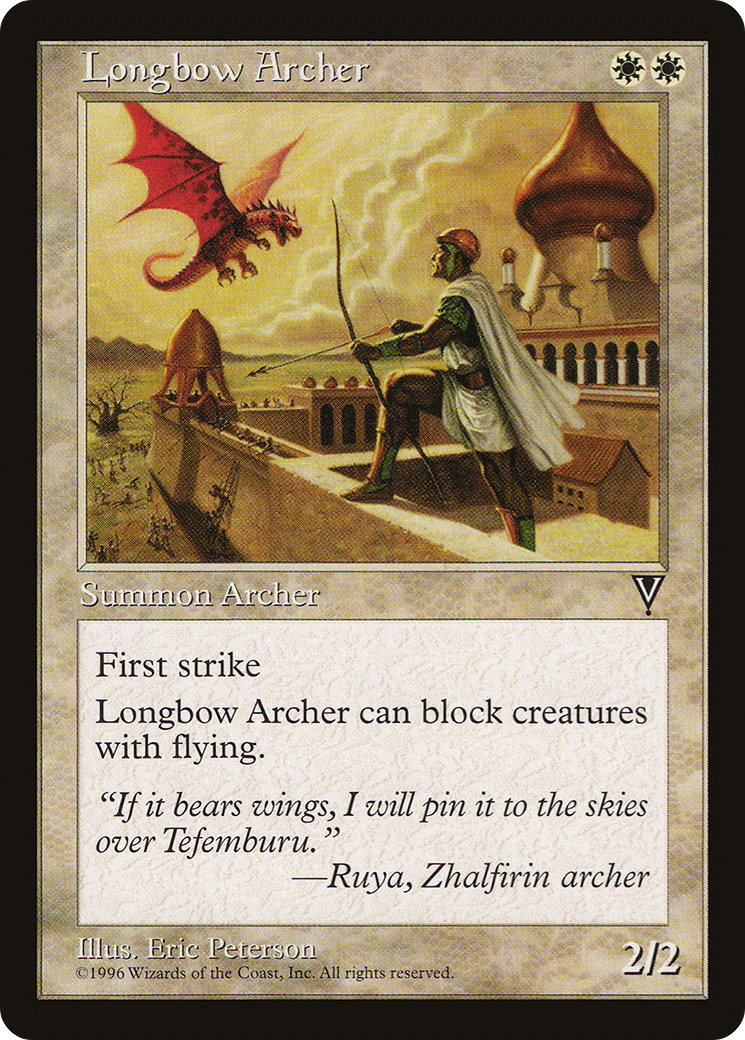 Image of Longbow Archer (VIS-) - Visions