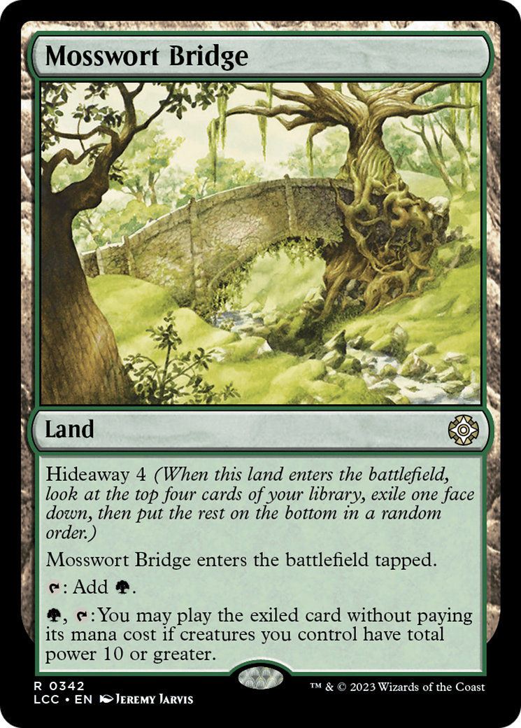 Image of Mosswort Bridge (LCC-342) - The Lost Caverns of Ixalan Commander