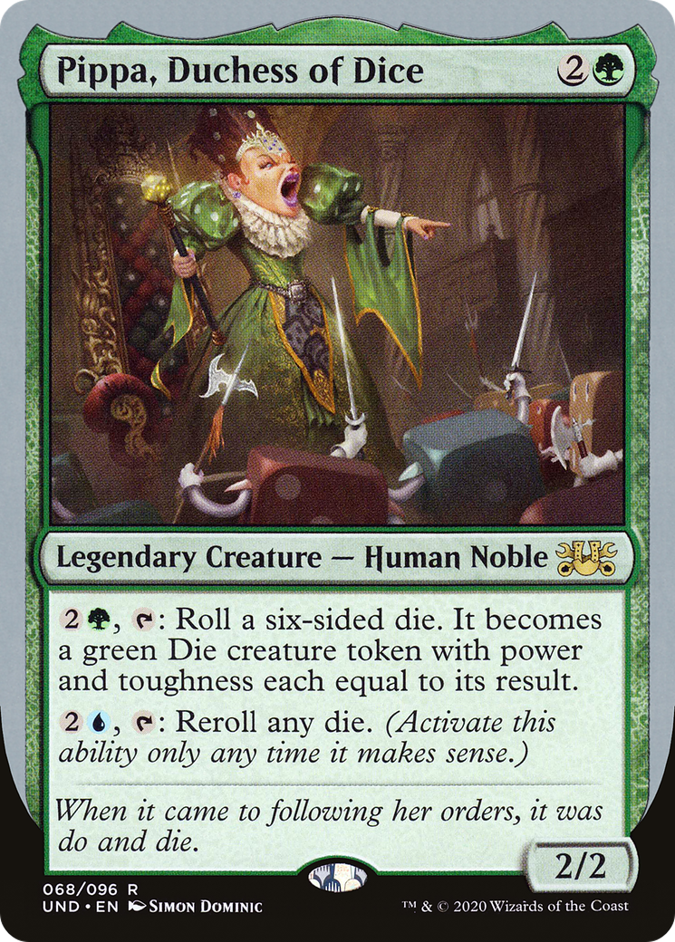 Image of Pippa, Duchess of Dice (UND-068) - Unsanctioned