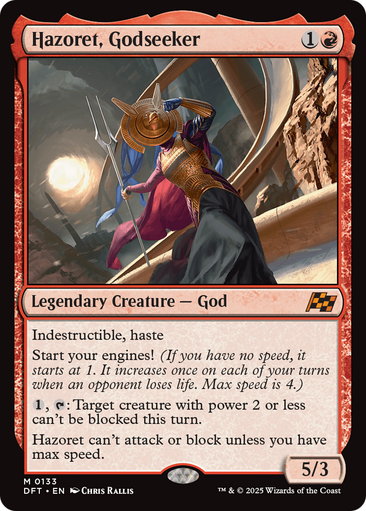 Image of Hazoret, Godseeker (DFT-133) - Aetherdrift