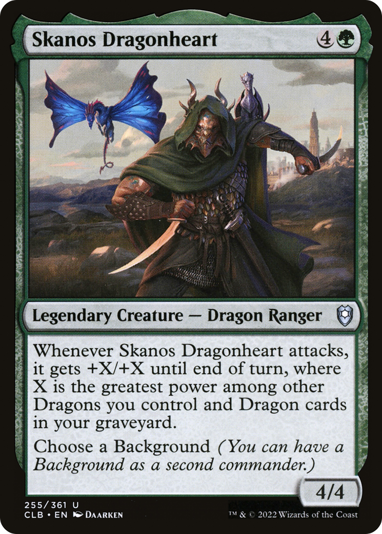 Image of Skanos Dragonheart (CLB-255) - Commander Legends: Battle for Baldur's Gate