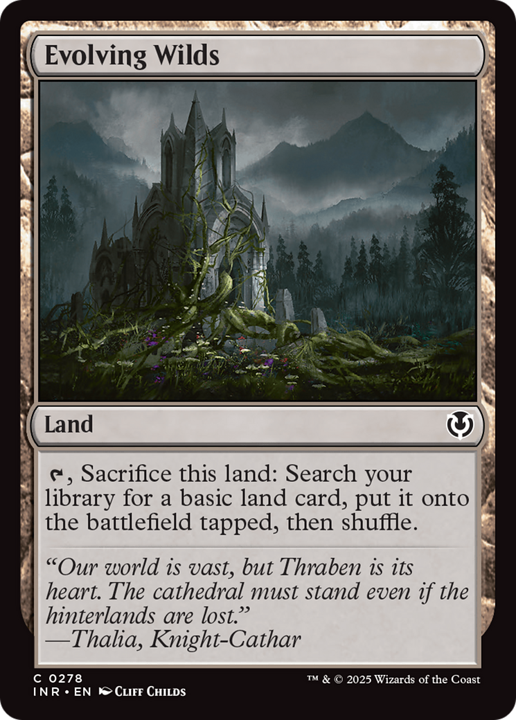 Image of Evolving Wilds (INR-278) - Innistrad Remastered Foil