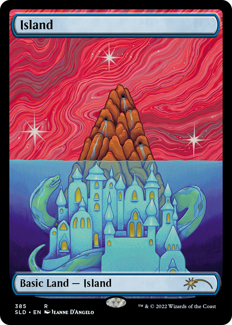 Image of Island (385) (SLD-385) - Secret Lair Drop Foil