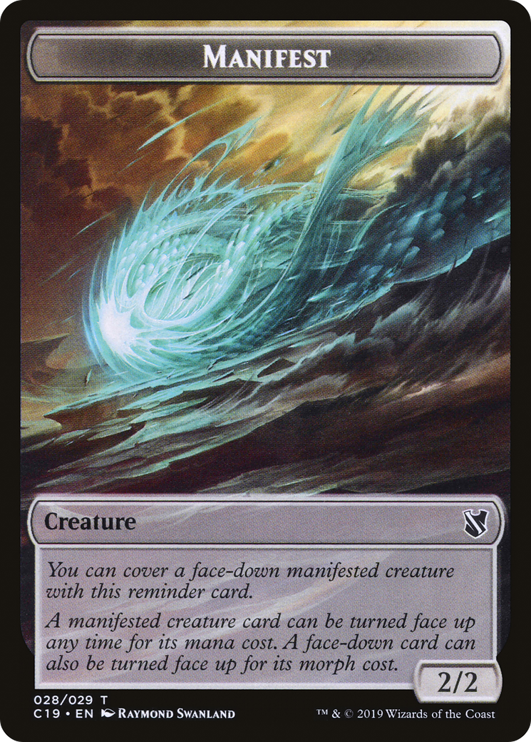 Image of Manifest (TC19-028) - Commander 2019 Tokens