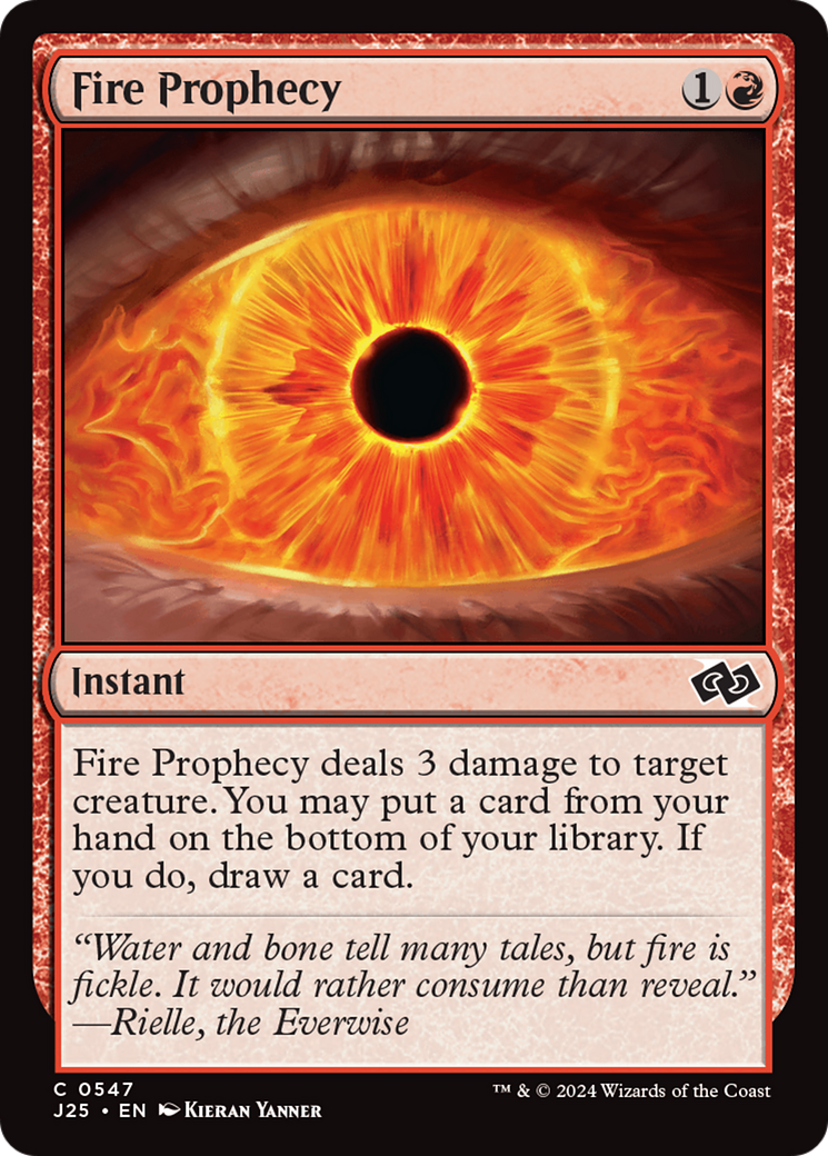 Image of Fire Prophecy (J25-547) - Foundations Jumpstart