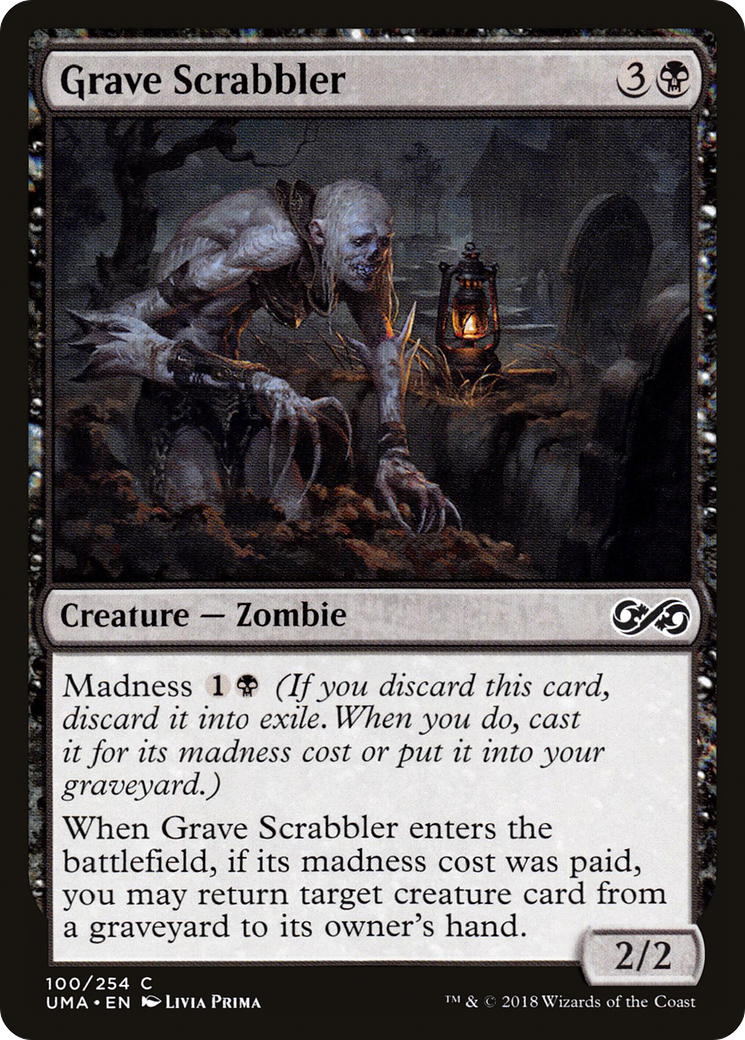 Image of Grave Scrabbler (UMA-100) - Ultimate Masters Foil