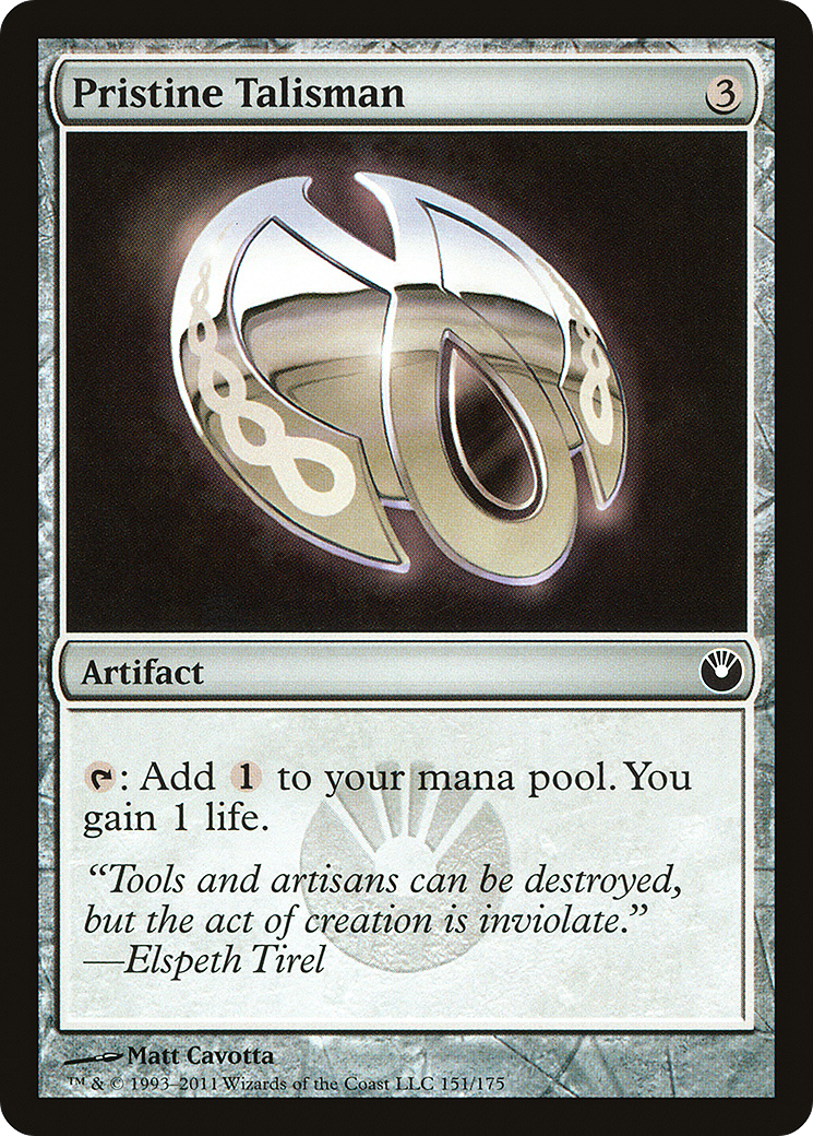 Image of Pristine Talisman (UMP-151) - New Phyrexia Promos