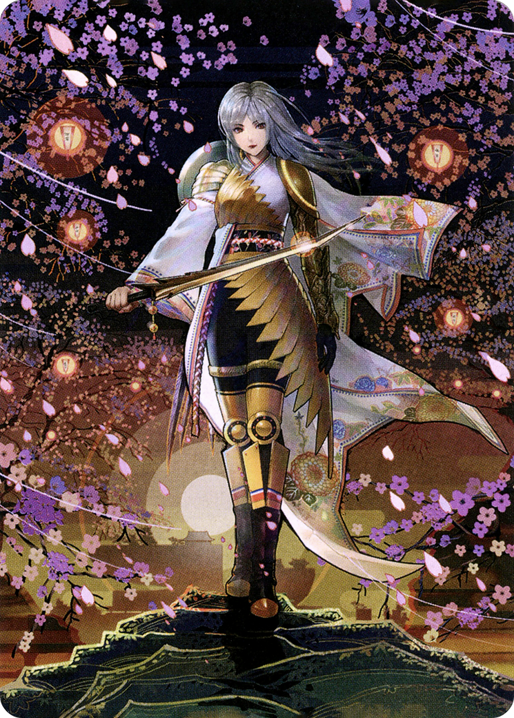 Image of The Wandering Emperor // The Wandering Emperor (ANEO-050) - Neon Dynasty Art Series (Borderless) Foil